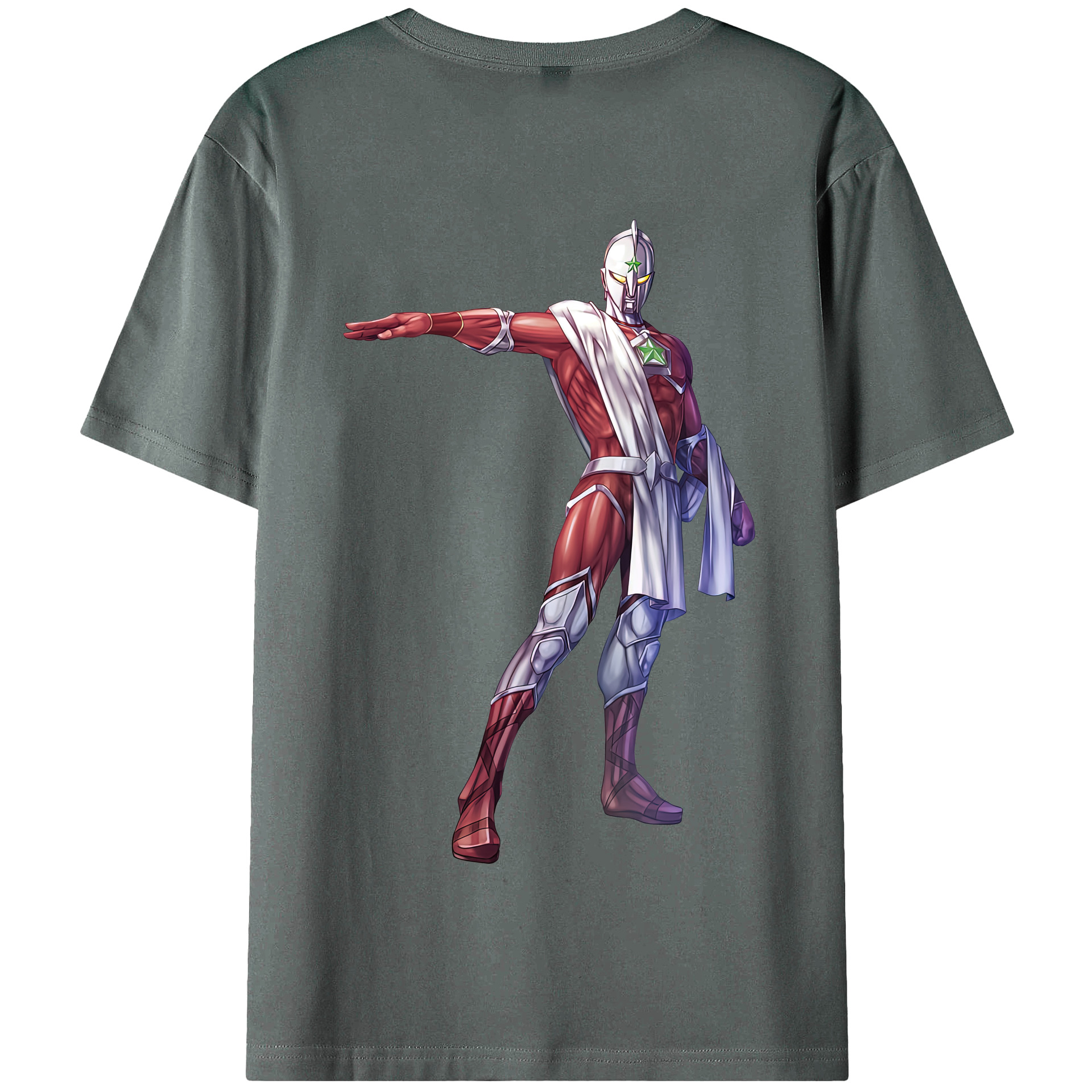 （画像用） ウルトラマン Ultraman 綿100％半袖Tシャツ（背面プリント）